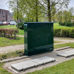 Staka R-Serie Edelstahl-Außenschrank für Pumpwerk